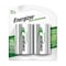 Energizer Energizer Recharge NiMH D 1.2 V 2500 mAh Rechargeable Battery NH50BP-2R2 2 pk NH50BP-2(R2) - alternate 1